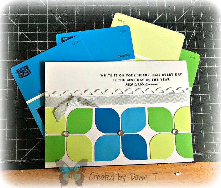 Mar 18  Paint chips cards
