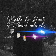 Goth for friends social network
